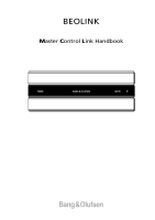 Bang & Olufsen - Master_Control_Link_-A-Owners-Manual 